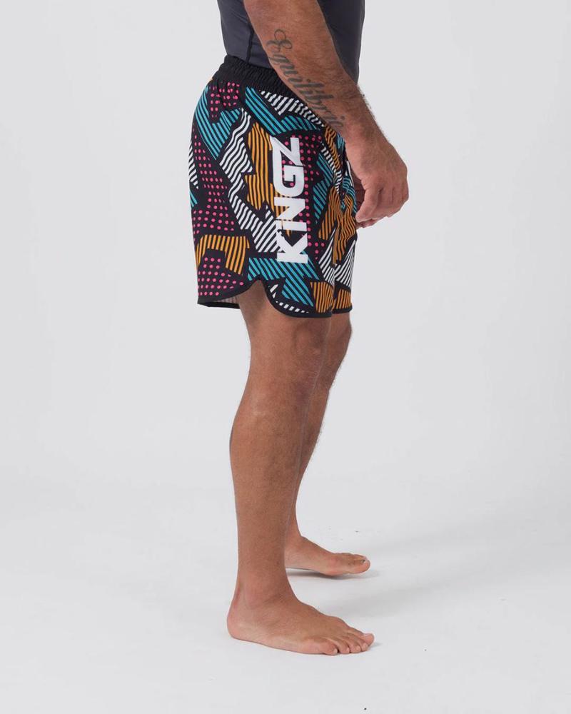 Kingz patchwork grappling Shorts